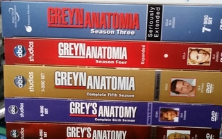 Greyn anatomia kausi 1-9 - DVD