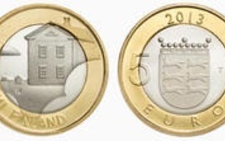 5 Euro UNC Maakuntien rakennukset - Pohjalainen 