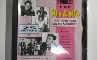 CD THE WORLD OF THE 50S & 60S