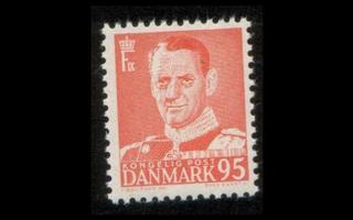 Tanska 350 ** Frederik IX 95 öre (1953)