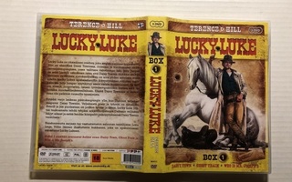 Lucky Luke Box Terence Hill 3 DVD-levyä