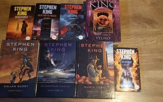Stephen King Musta torni 1-8 koko sarja