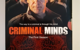 Criminal Minds, 1.Tuotantokausi, 6-Levyä! - DVD