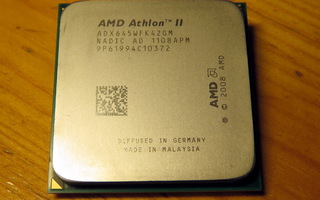 AMD Athlon II X4 645, 4-ydin, 3,1 GHz, AM2+ AM3
