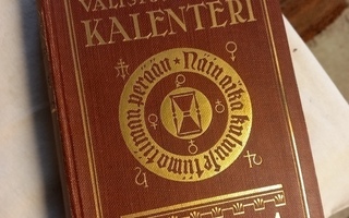 kansanvalistuseuran kalenteri 1941