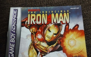 The Invincible Iron Man manual GBA