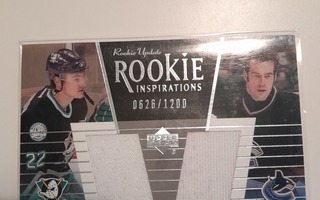 UD Rookie Inspirations - Smirnov / Bertuzzi 0626/1200