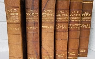 Weltgeschichte/ Maailmanhistoria v. 1909
