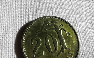 20 markkaa 1960