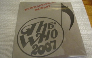 The Who Kristiansand Norja 4.7.2007 2x cd uusi