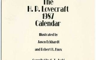 The H. P. Lovecraft 1987 Calendar