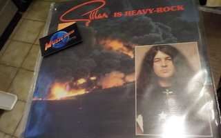 GILLAN - IS HEAVY-ROCK M-/EX- LP only made in finland