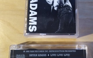 Bryan Adams: Live! Live! Live!, C-kasetti
