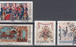 Ruotsi 1973 Fa 845-848 Joulu