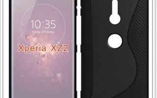 Sony Xperia XZ2 - Musta geeli-suojakuori #24761