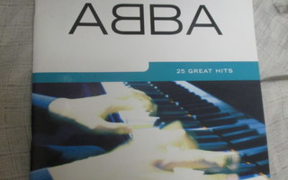 ABBA 25 GREAT HITS ( nuottivihko )