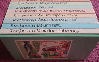 Tove Jansson Muumilaakson tarinat 1-8 alkuper.laatikossa