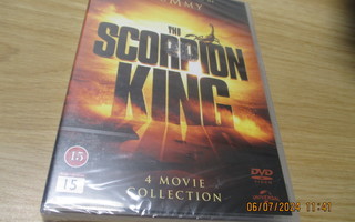 DVD  THE SCORPION KING   1 - 4              *UUSI MUOVEISSA*