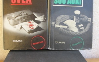 Thriller -sarja. Neljä jännityskirjaa. Tammi 1966-7. Sid.