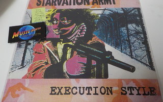 STARVATION ARMY - EXECUTION STYLE EX+/M- LP