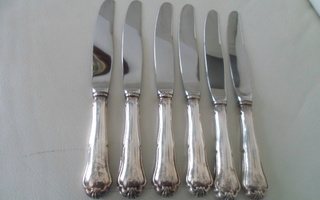 Chippendale veitset 20,5cm yli 500g Hopea Käyttämättömät
