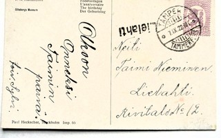 1922 Lielahti riivil kortilla