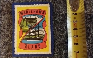 Mariehamn Åland kangasmerkki