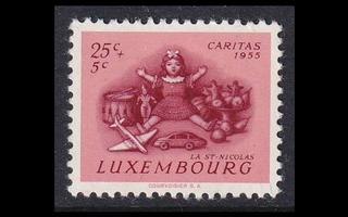Luxemburg 541 ** Caritas 25 + 5 C (1955)