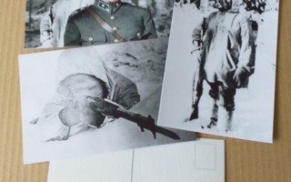 SIMO HÄYHÄ postikortti 3kpl 9cm x 13cm