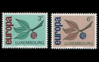 Luxemburg 715-6 ** Europa (1965)