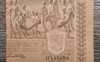 1000 markkaa 1922!