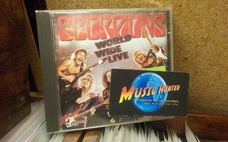 SCORPIONS - WORLD WIDE LIVE CD + RAREBELLIN NIMMARI