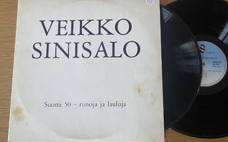 Veikko Sinisalo – Suomi 50 - Runoja Ja Lauluja (LP)