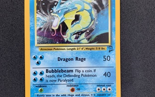 Gyarados Holo Base Set 2 Pokemon kortti