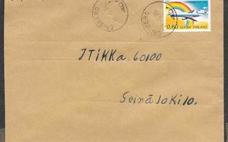Postilähetys - Lentoliik.50v (LAPE 737) Orisberg 21.5.1974