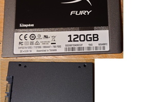 Kingston HyperX FURY 120 GB SSD 2,5" SSD-KOVALEVY
