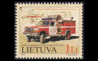 Liettua 793 ** Vilnan palokunta 200v (2002)