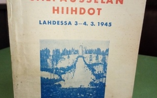 Käsiohjelma : Salpausselän hiihdot 1945 ( SIS POSTIKULU)