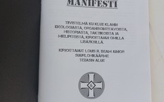 Klaanilaisen manifesti