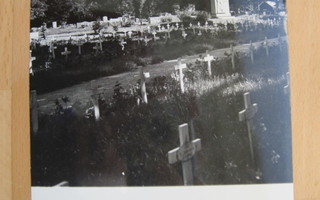 VANHA Valokuva Sankarihaudat Jokioinen 1940-l
