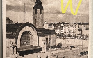 Postikortti Helsinki rautatieasema 1941