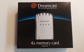 Dreamcast 4x visual memory unit (NIB)