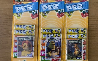 PEZ Shrek 2 täyttöpakkauskortteja # Shreck 2