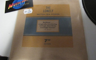 BRITISH SEA POWER - LONELY 7'' SINGLE UK 2002 PAINOS UUSI