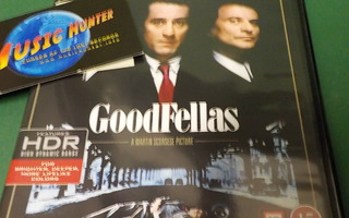 GOODFELLAS UUSI 4K ULTRA HD + BLU-RAY (W)