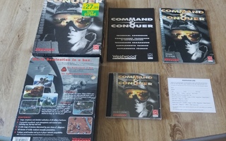 Command & Conquer big box pc peli
