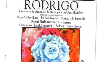 cd, Carlos Bonell & Royal PO - Rodrigo / 3 pieces for solo g