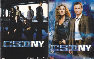 CSI:NY- season 1 & 2 (12xDVD K15)