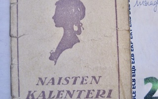 VANHA Naisten Kalenteri 1923