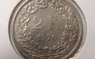 Switzerland. 2 Franc 1970.